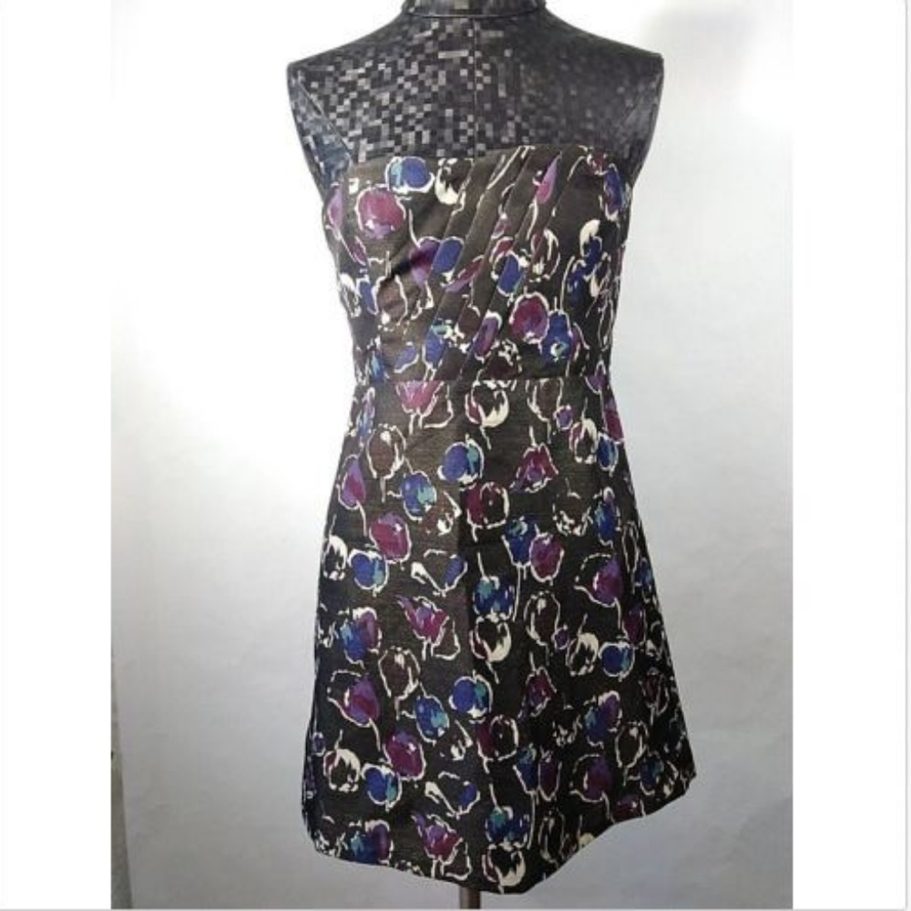 American Eagle Dress Gray Metallic Size 4